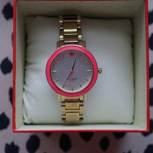 Kate Spade Bazooka Pink Gramercy watch